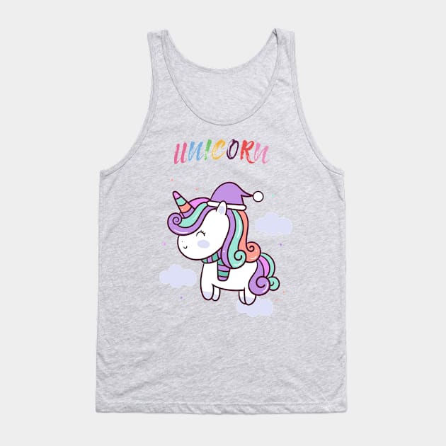 Unicorn Lover Tank Top by JeffDesign